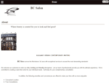 Tablet Screenshot of bcsalonmorristown.com